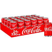 Coca-Cola in sleek blik 24 x 33cl