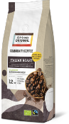 FTO Fairtrade koffiebonen Italian Roast Comm. 4x500gr BE-BIO-01