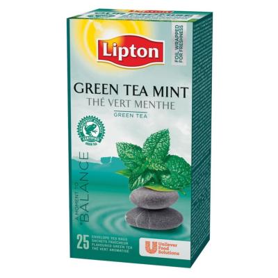 Lipton groene thee met munt 25 st