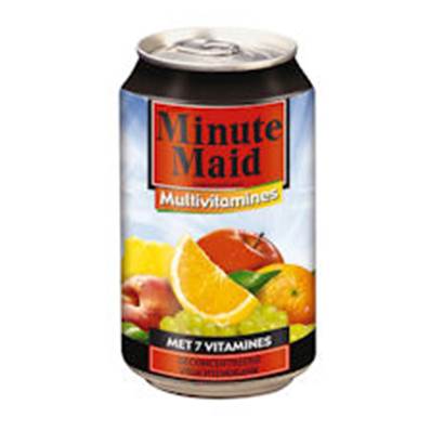Minute Maid multi vitamines in blik 24 x 33 cl