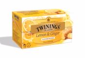 Twinings citroen-ginger thee 25 st