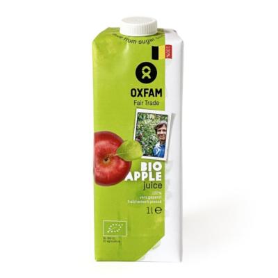 Oxfam Appelsap Belgisch 12 x 1l tetra