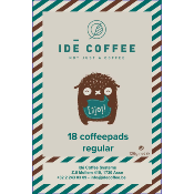 IDE Fairtrade koffiepads Regular 12x18 st (126gr)