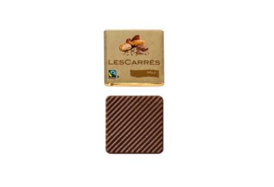 Le Carré milk Fairtrade chocolade ind. verpakt 400x4.5gr