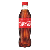 Coca-Cola in fles plastiek 24 x 50 cl