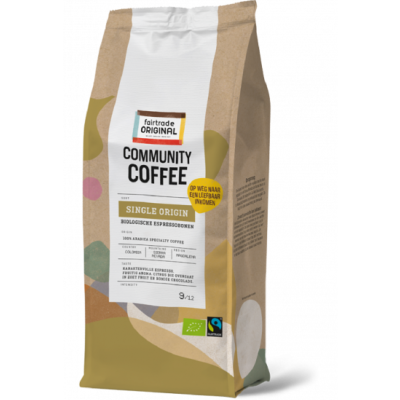 FTO Fairtrade bonen koffie Single origin community coffee 4x500gr