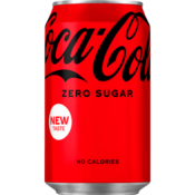 Coca-Cola Zero in sleek blik 24 x 33 cl
