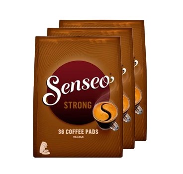 Douwe Egberts Senseo koffie strong 10x36 pads