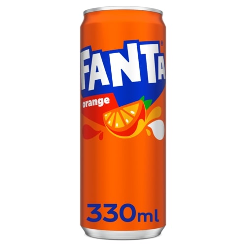 Fanta Sinaas in blik sleek 24 x 33 cl