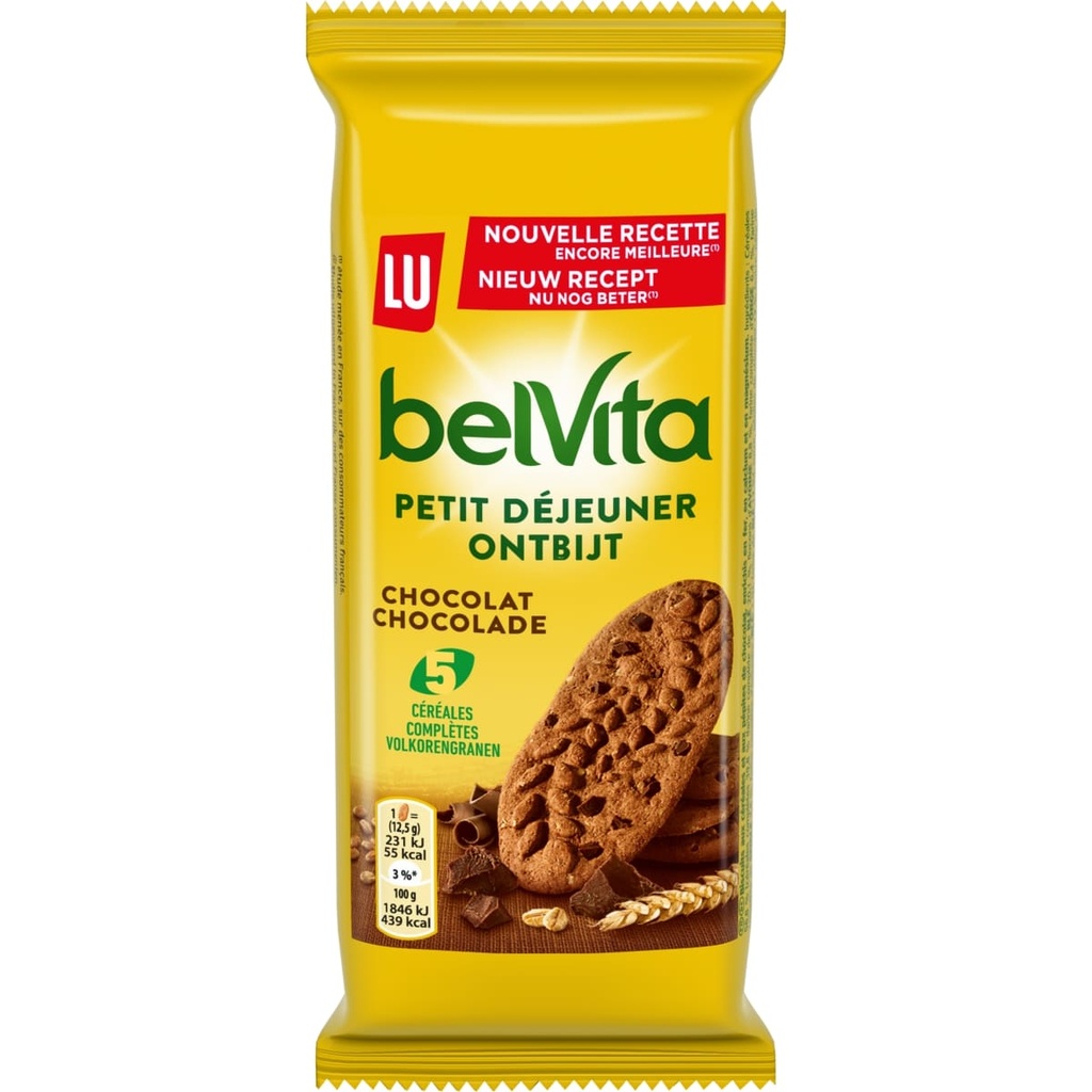 Belvita petit déjeuner choco 30 x 50 gr