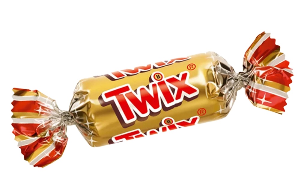 Twix mini emballé individuellement 443 gr