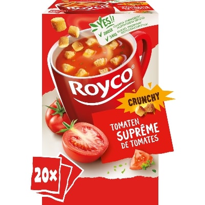 Royco tomato supreme with crusts 20 pieces