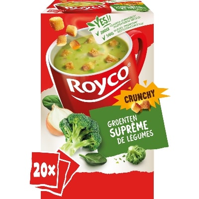 Royco vegetable supreme with crusts 20 pieces