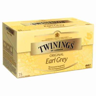 Thé Earl Grey Twinings 25 pcs