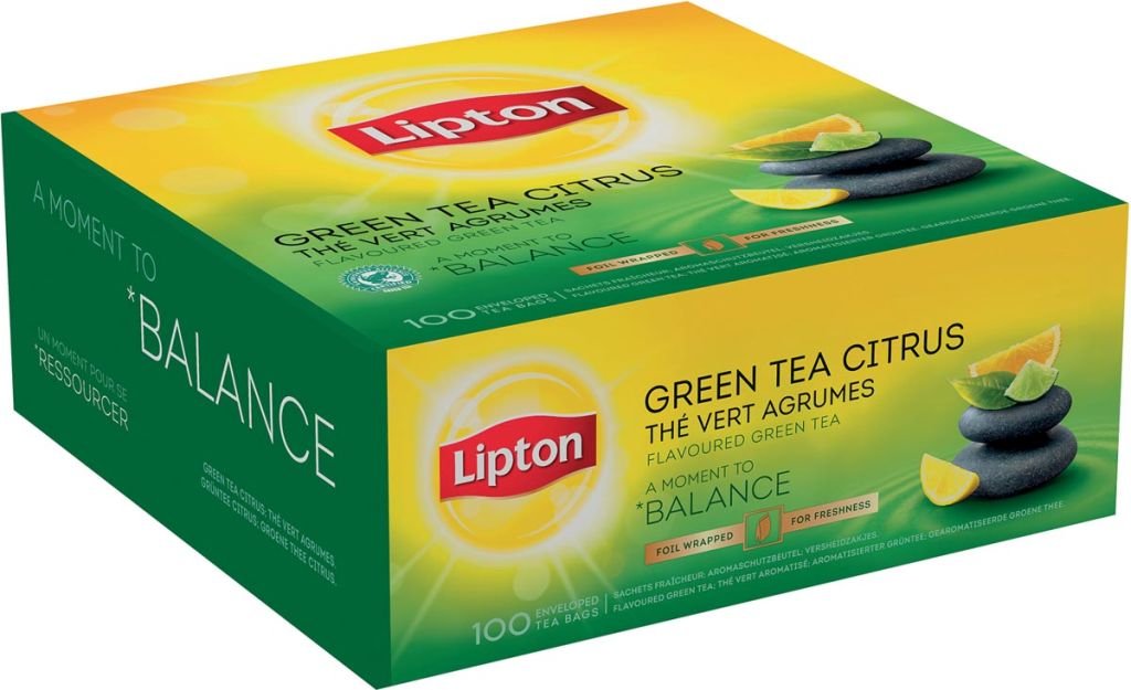 Lipton Green Tea Citrus 100 pcs