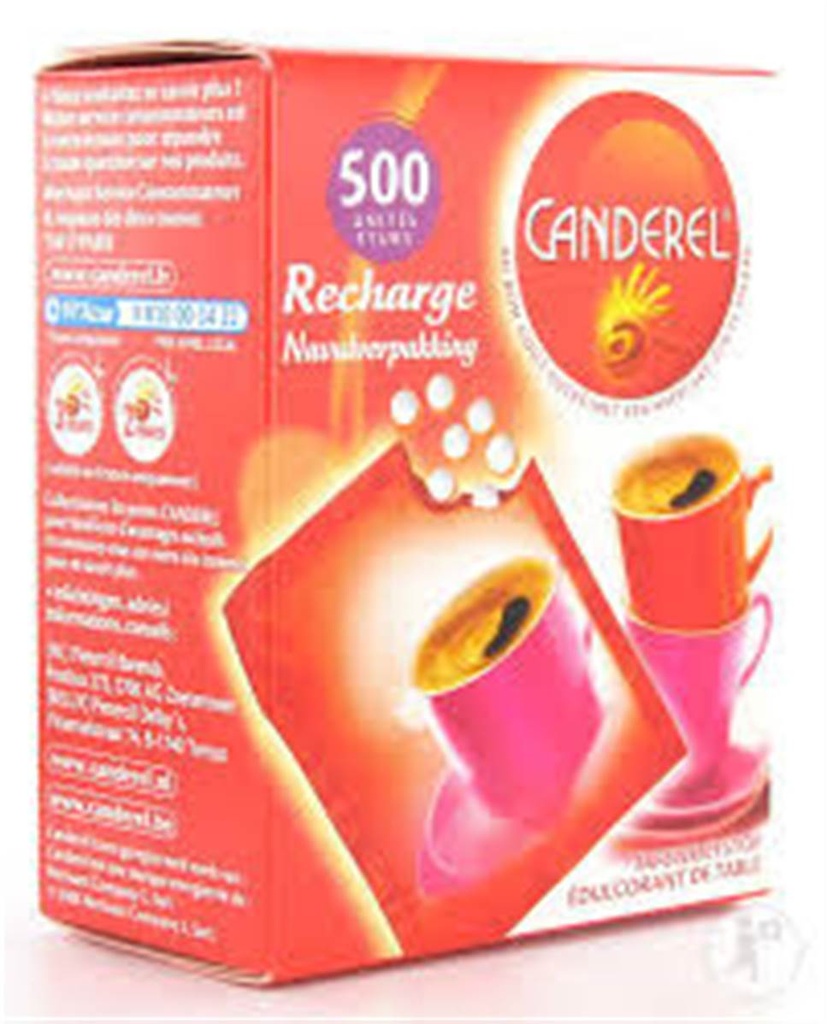 Canderel navulpak 5x100 st + 100 st gratis