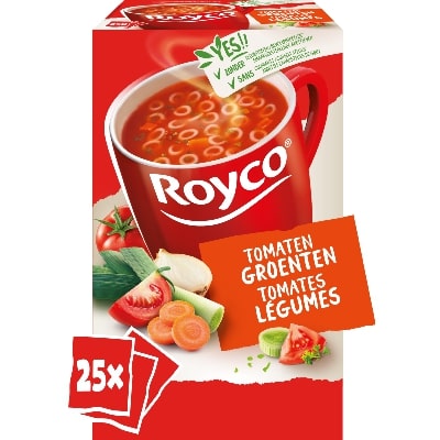 Royco tomates/légumes 25 pièces