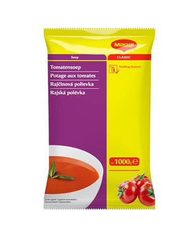 Maggi tomato soup for vending machine 6 x 1kg