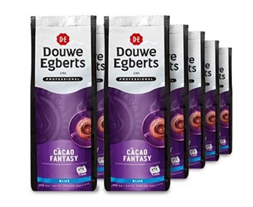 Douwe Egberts cacao Fantasy Bleu UTZ 10 x 1 kg