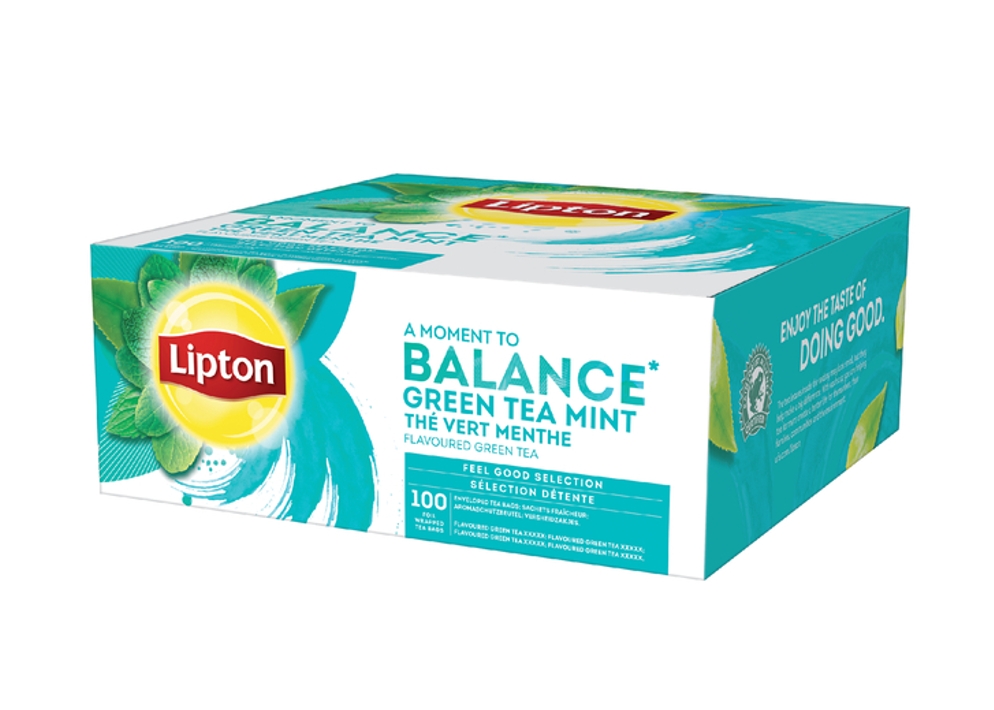 Lipton mint tea 100 pcs