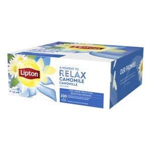 Lipton chamomile tea 100 pcs