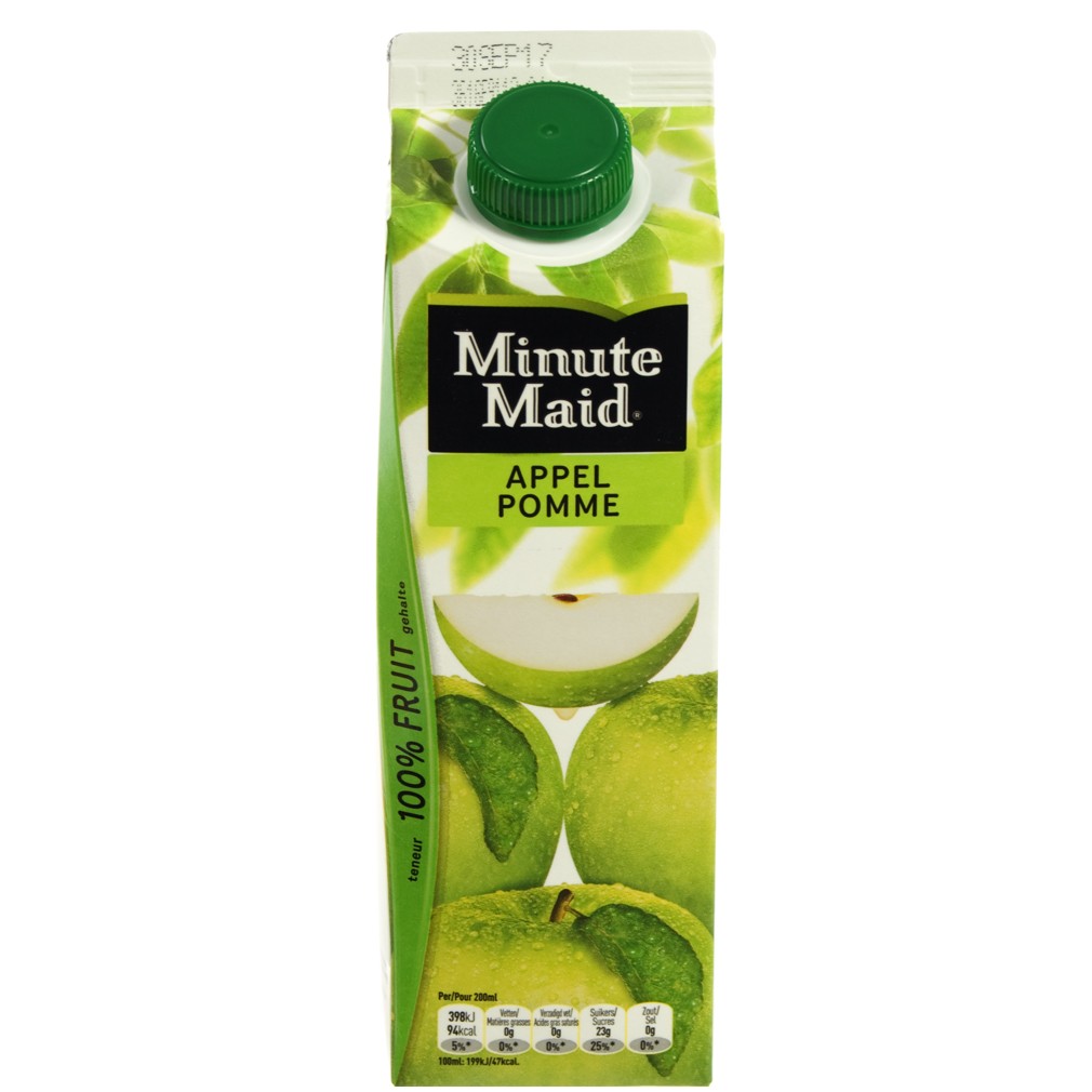 Jus de Pomme Minute Maid 12 x 1L