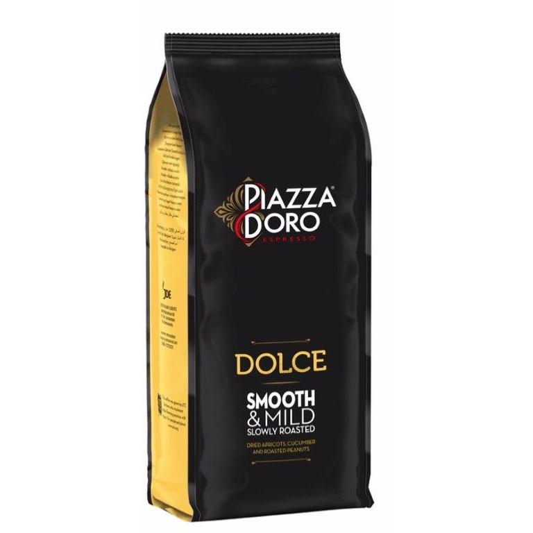 Douwe Egberts Piazza D'Oro Dolce café en grains expresso 6 x 1 kg