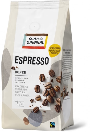 FTO Fairtrade ESPRESSO Beans 8 x 1kg