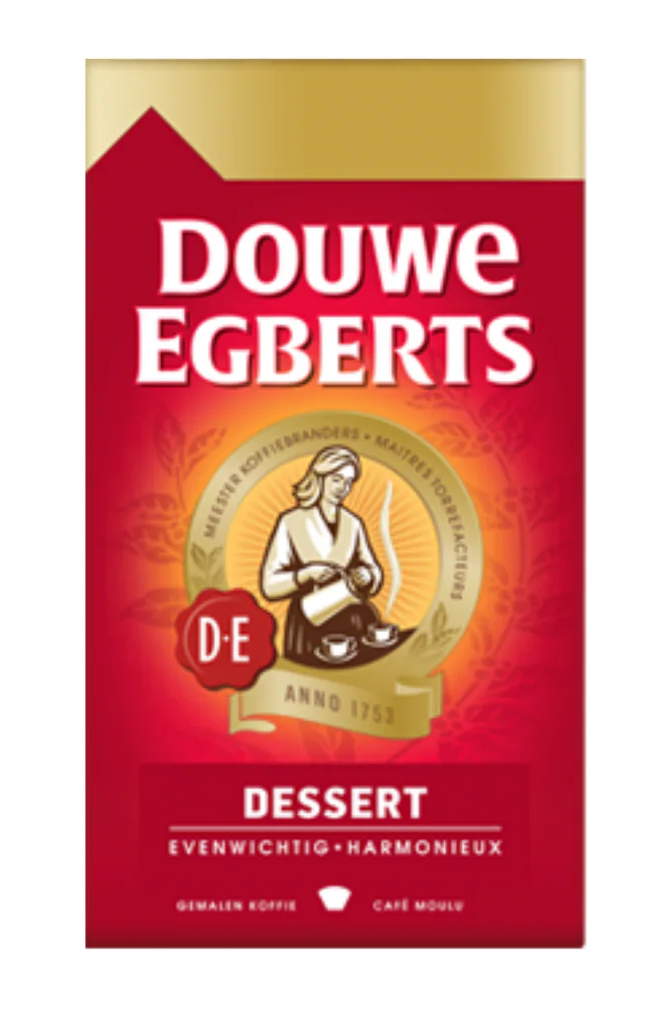 Douwe Egberts café moulu dessert rouge 12 x 250 gr