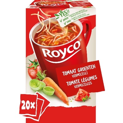 Royco tomaten/groenten vermicelli 20 stuks