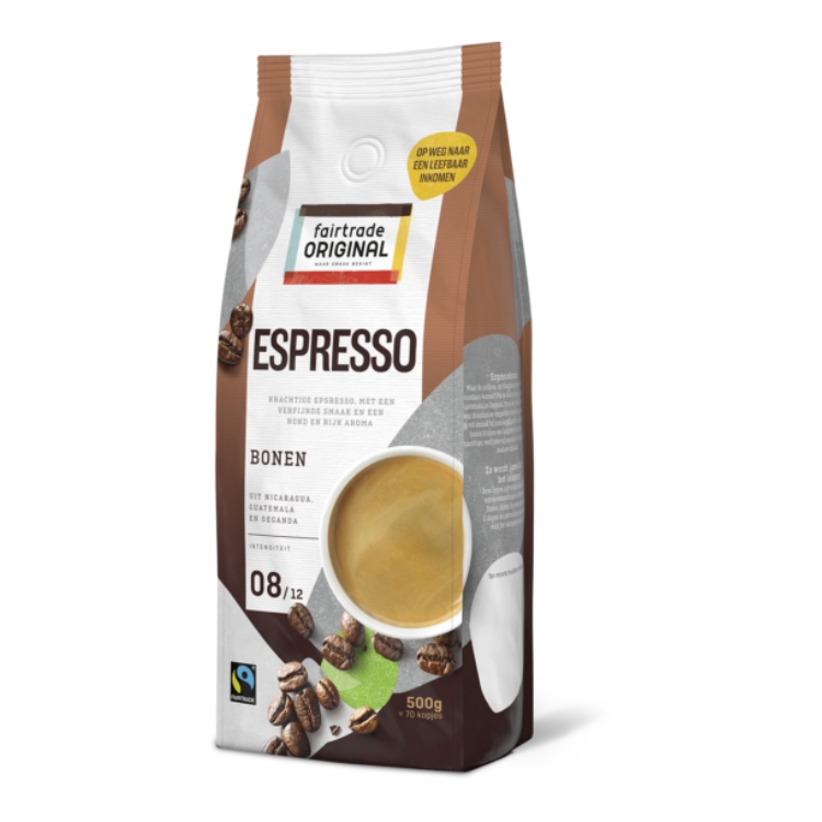 FTO Fairtrade BIO Espresso - Grains [4x1Kg]