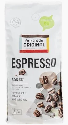 FTO Fairtrade Café en grains BIO Espresso 4x1 kg BE-BIO-01