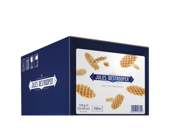 Jules De Strooper koekjes "Parijse wafels" ind. verpakt 120 stuks