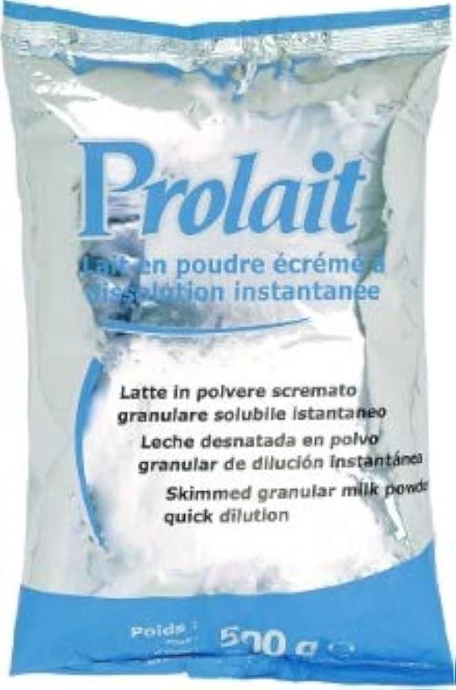 Prolait Lait écrémé en granulés pour distributeur automatique - 500 gr