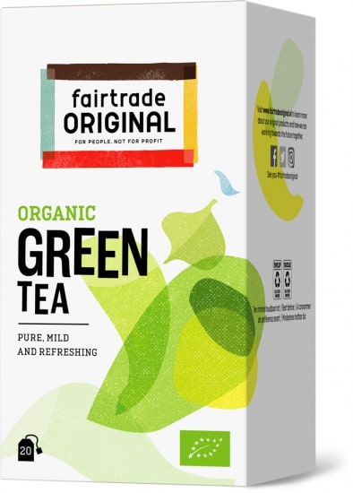 FTO green tea pure BIO Fairtrade 20 x 2 gr BE-BIO-01