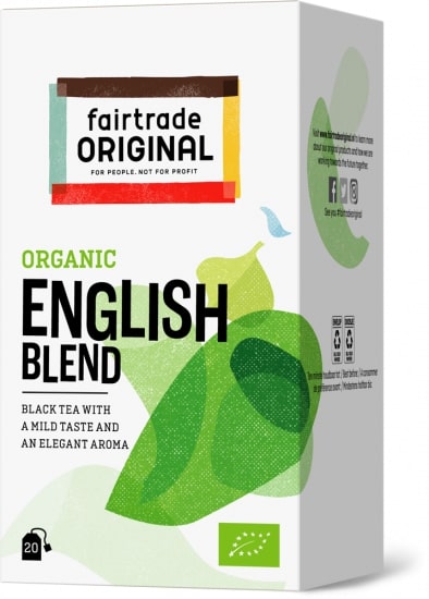 FTO thee Engelse mélange BIO Fairtrade 20x1,75 gr BE-BIO-01