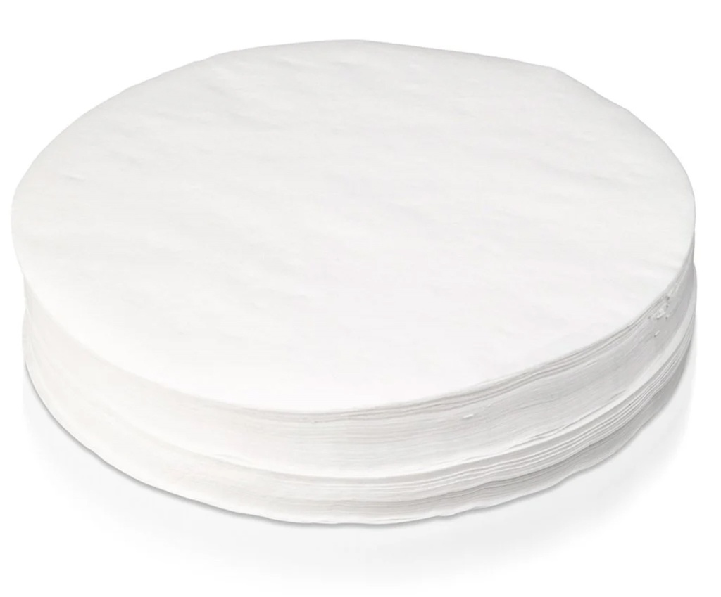 Flat filter paper 400 mm for Bravilor B40 250 pcs