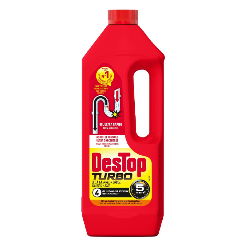 Destop déboucheur 500ml turbo