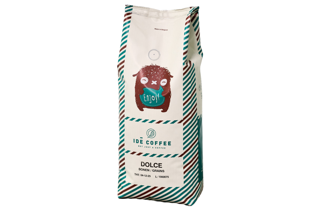 IDE Café en grains "DOLCE" 6 x 1kg 100% Arabica