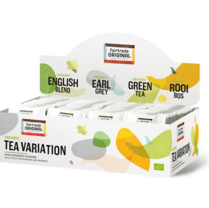 FTO tea variation 4 flavors 4 x 25 bags BE-BIO-01