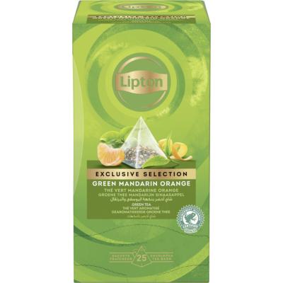 Lipton Sélection exclusive Vert-Mandarine-orange 25x1pc