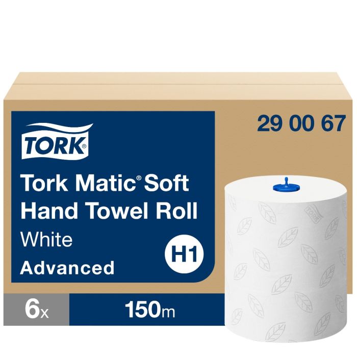 Rouleau d'essuie-mains doux Tork Matic 6x1r (290067)