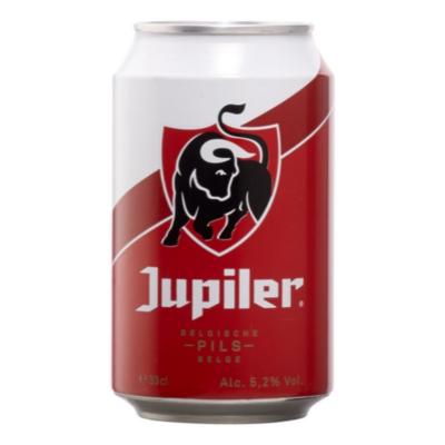 Bière Jupiler en canette 24 x 33 cl