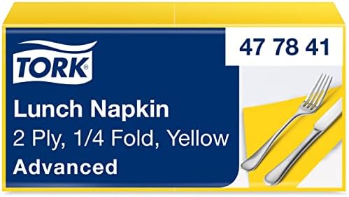 Tork Yellow Lunch Napkin 33x33cm 200pcs (477841)