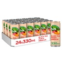 Fuze tea Black Tea Peach in can 24x33 cl