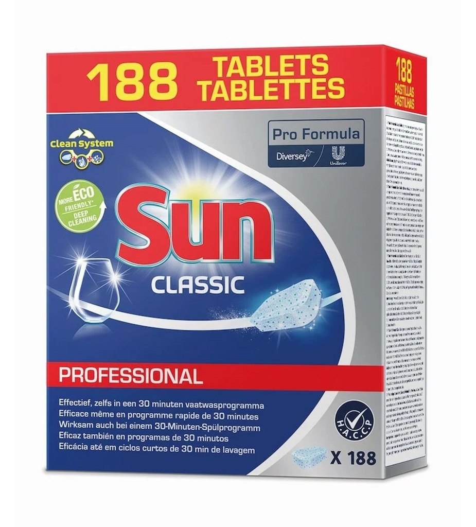 Sun tablets prof. 188pcs