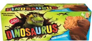 Lotus dinosaurus met chocolade 36x2st