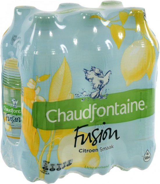 Chaudfontaine FUSION citron 24x0,5l