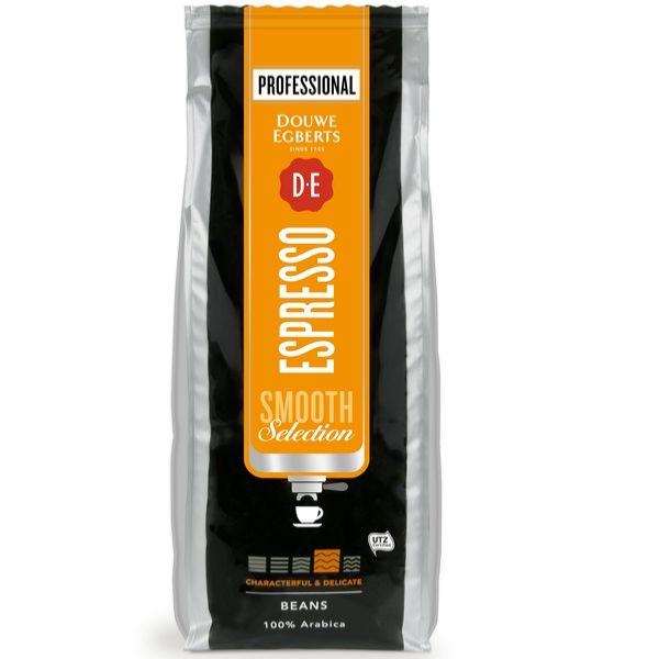 Douwe Egberts beans coffee espresso Smooth Selection 6x1kg