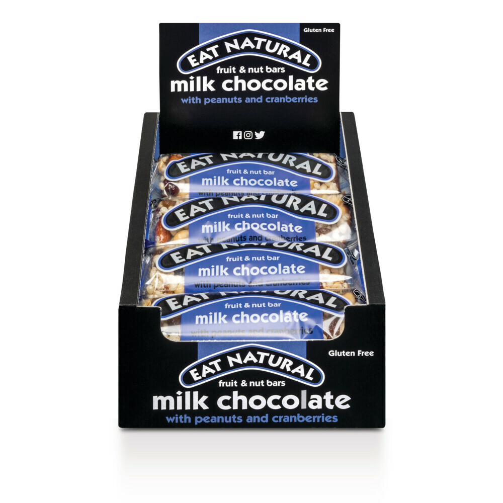Eat Natural 12 x 40 gr Peanuts (blauw)